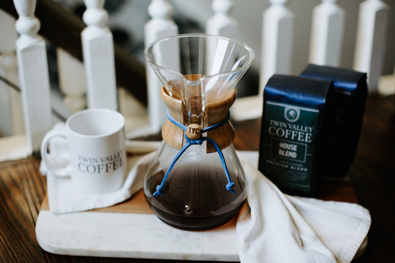 Chemex 10-cup Coffee Brewer – Pilgrim Coffeehouse