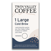 Large Cold Brew Gift Cards