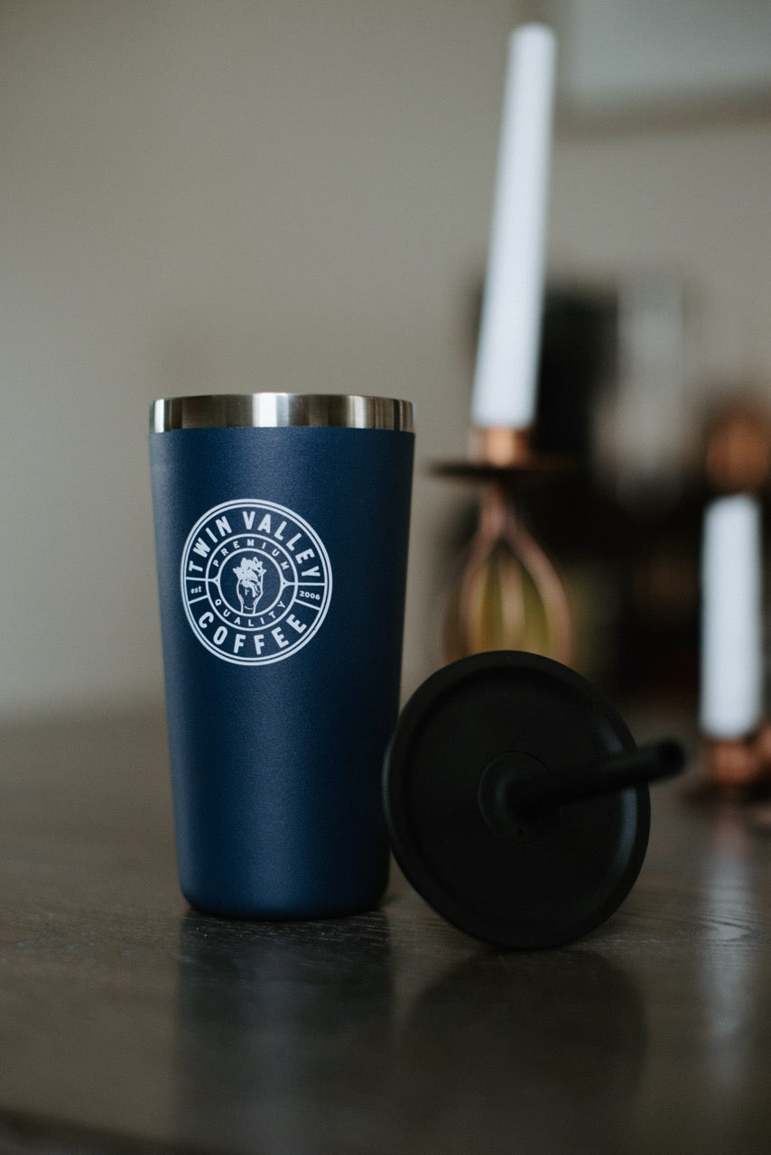 Hydro Flask Blue Travel Mugs